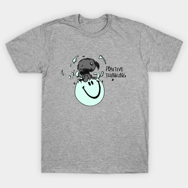 Positive Thinking T-Shirt by preys